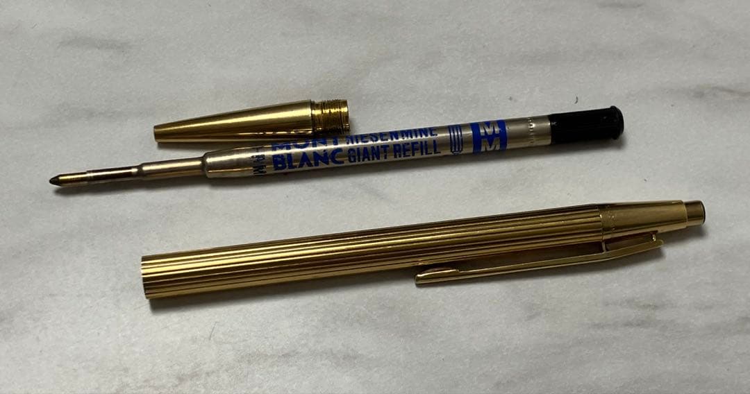 筆記OK★Mont Blanc　モンブラン　ノブレス　ボールペン　ノック式