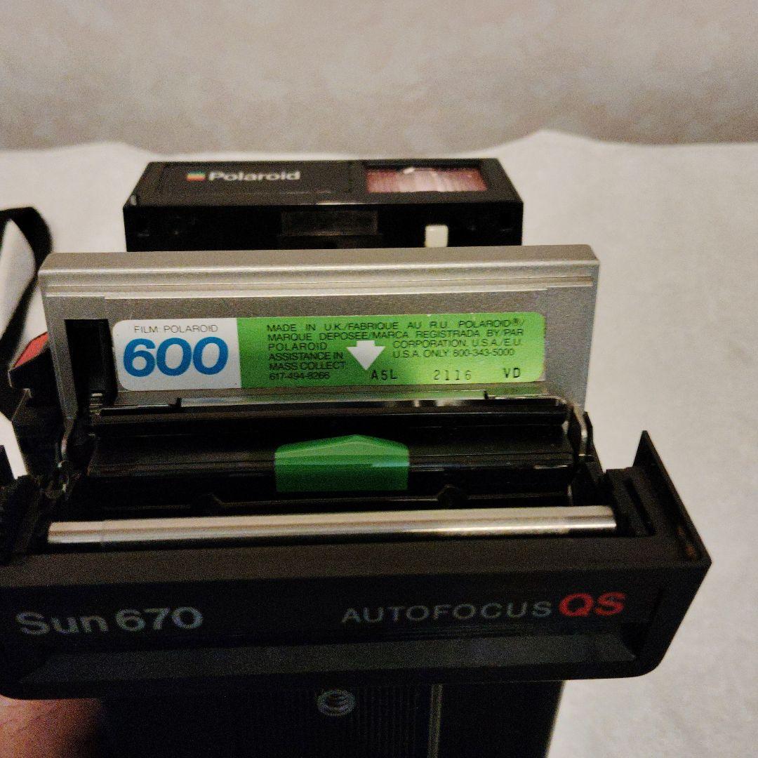 【絶版】Polaroid ポラロイド カメラ　Sun670