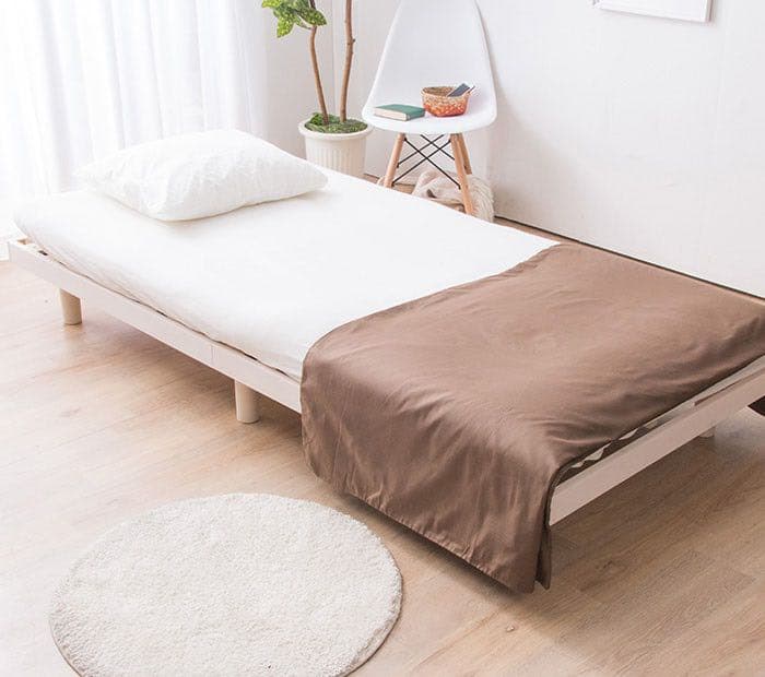 すのこベッド 天然木 高さ調整 ベッドフレーム 天然木パイン材