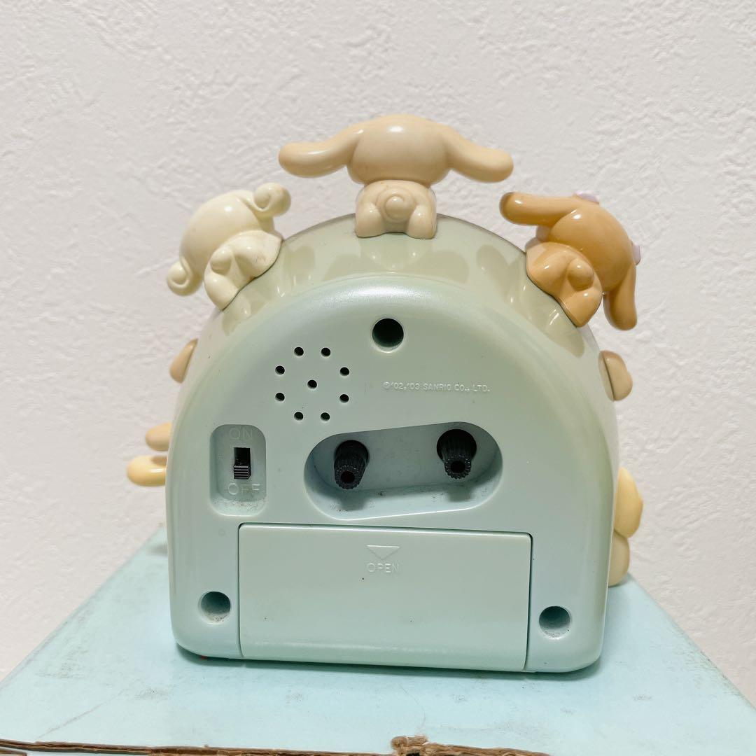 (動作確認済)シナモロール　目覚まし時計　サンリオ　レトロ