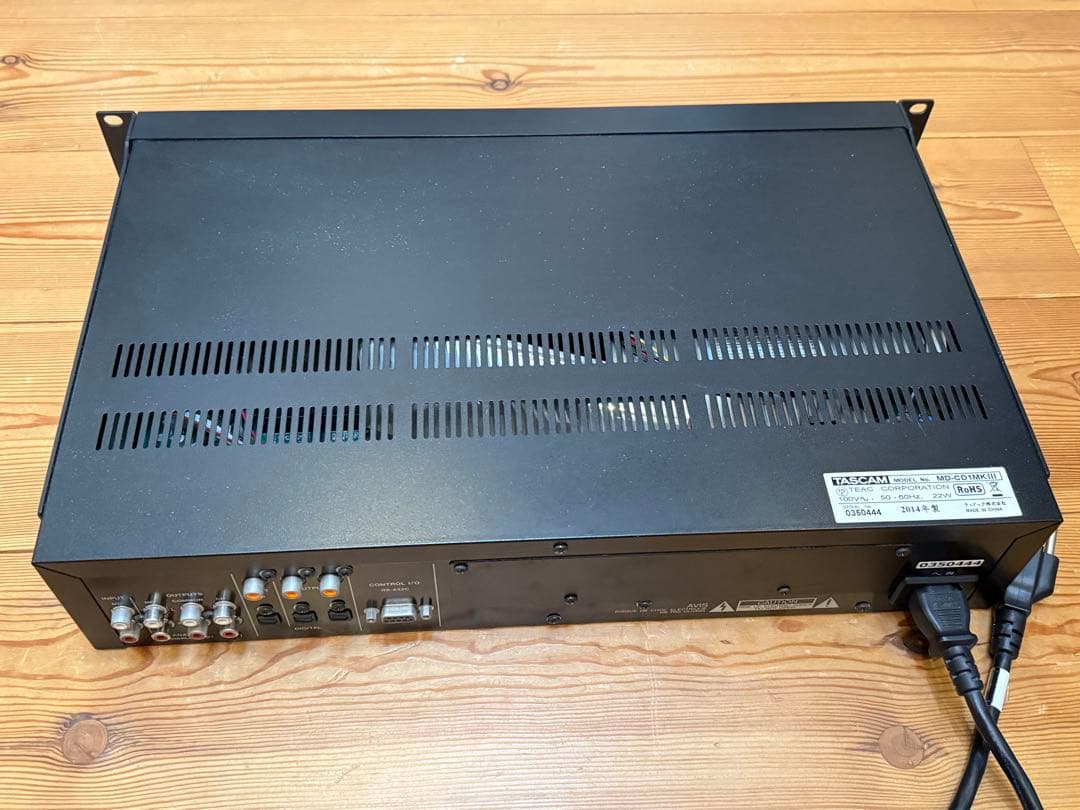 TASCAM MD-CD1MKⅢ タスカム 業務用　CD MDデッキ