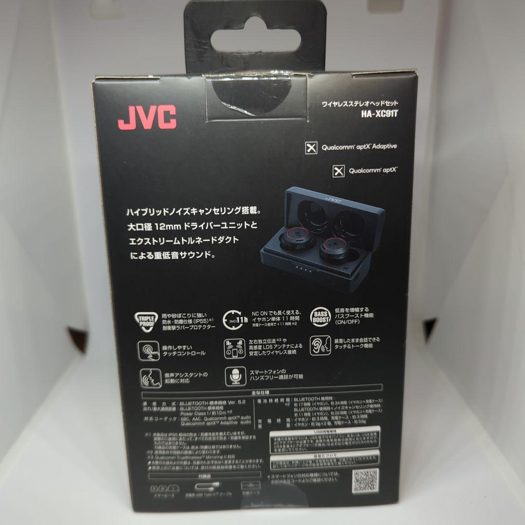 JVC ワイヤレス ノイズキャンセリングイヤホン HA-XC91T