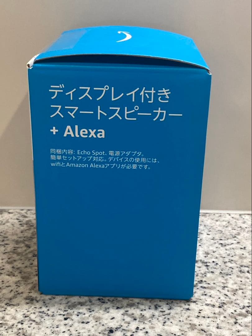 【新品未開封】Echo Spot ディスプレイ付スマートスピーカー Amazon