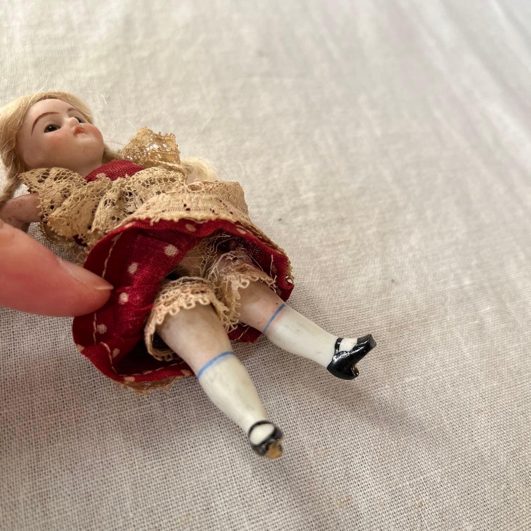 ドイツ　アンティーク　ビスクドール　ミニョネット