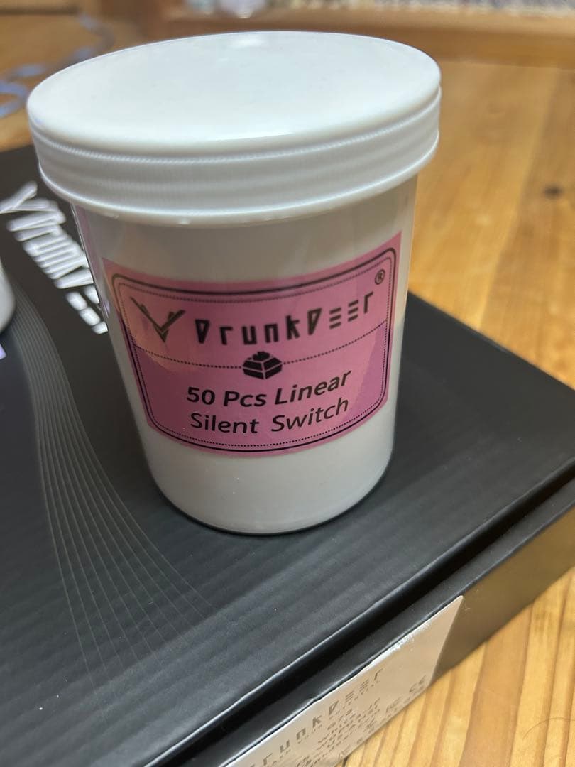 DrunkDeer G75 ホワイトキーボード 本体※ケーブル、キープラーなし