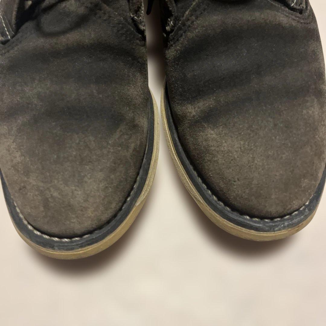 REDWING ブラック スエード チャッカブーツ