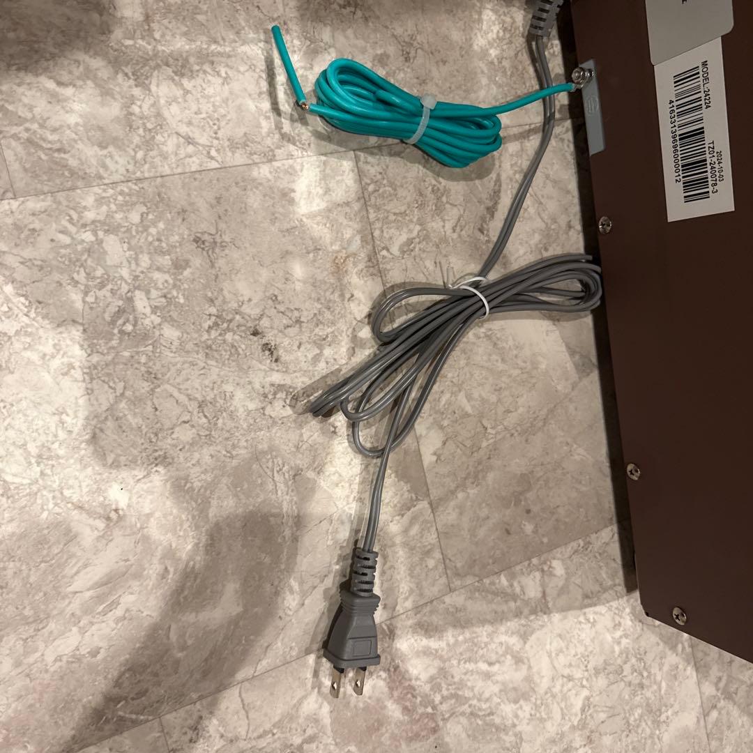 【新品未使用】タオルウォーマー ダークブラウン