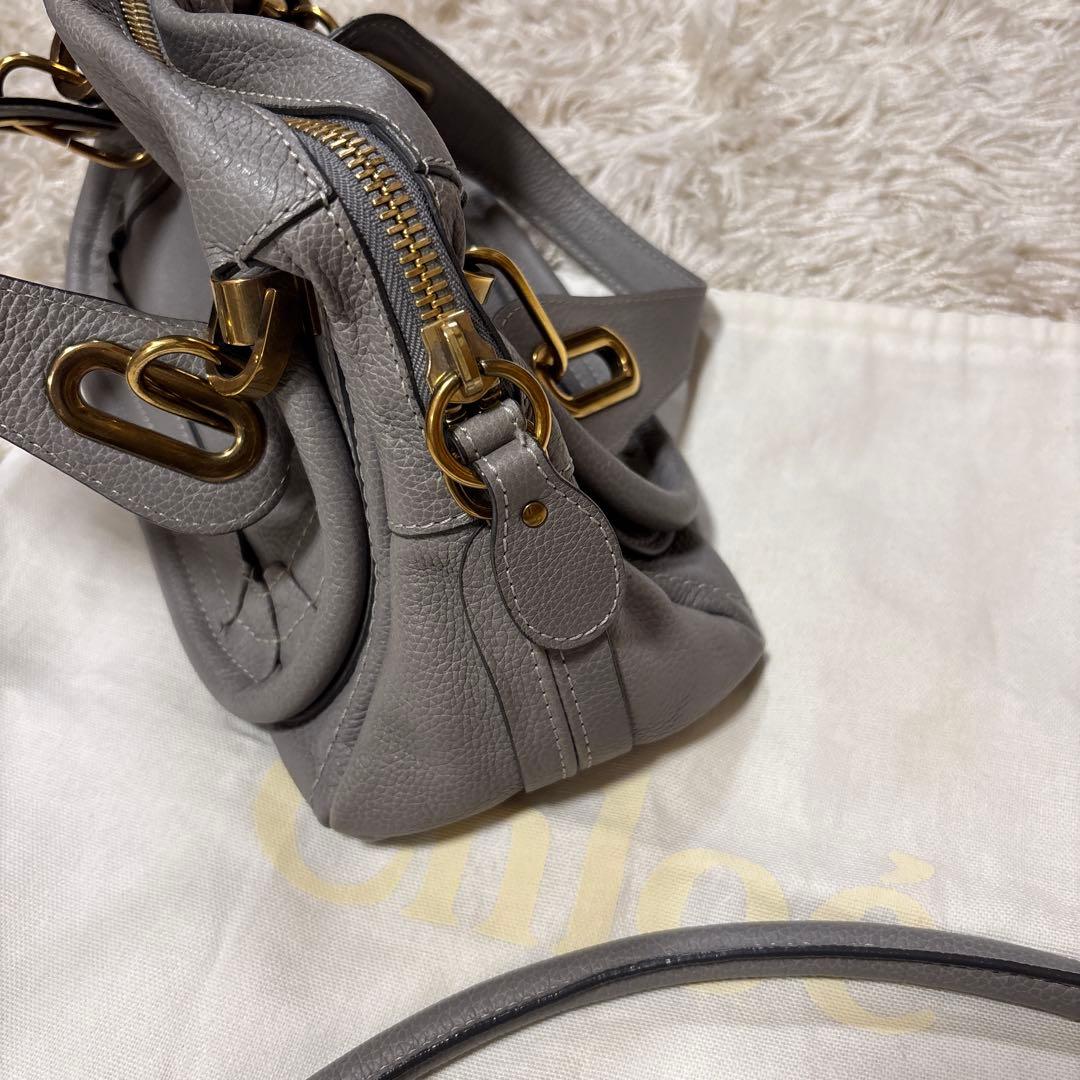 Chloe クロエ パラティ 2way ハンドバッグ ショルダーバッグ