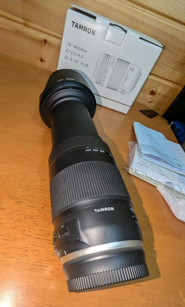 レンズ(ズーム) Tamron 18-400mm f3.5-6.3 Di II VC HLD