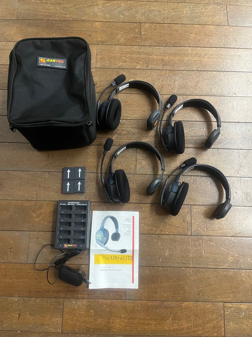 Eartec Ultralite ワイアレスインカム 4set