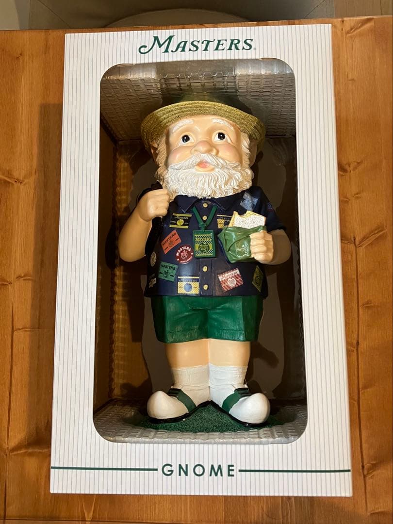 最終値下げ　2019年マスターズゴルフ　ガーデンノームGNOME（妖精）　大