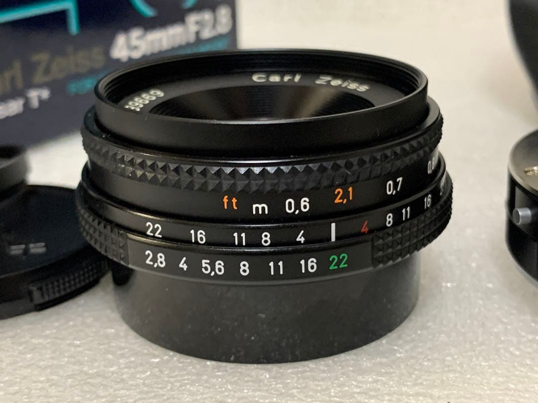 レンズ(単焦点) CONTAX Tessar 45mm 2.8