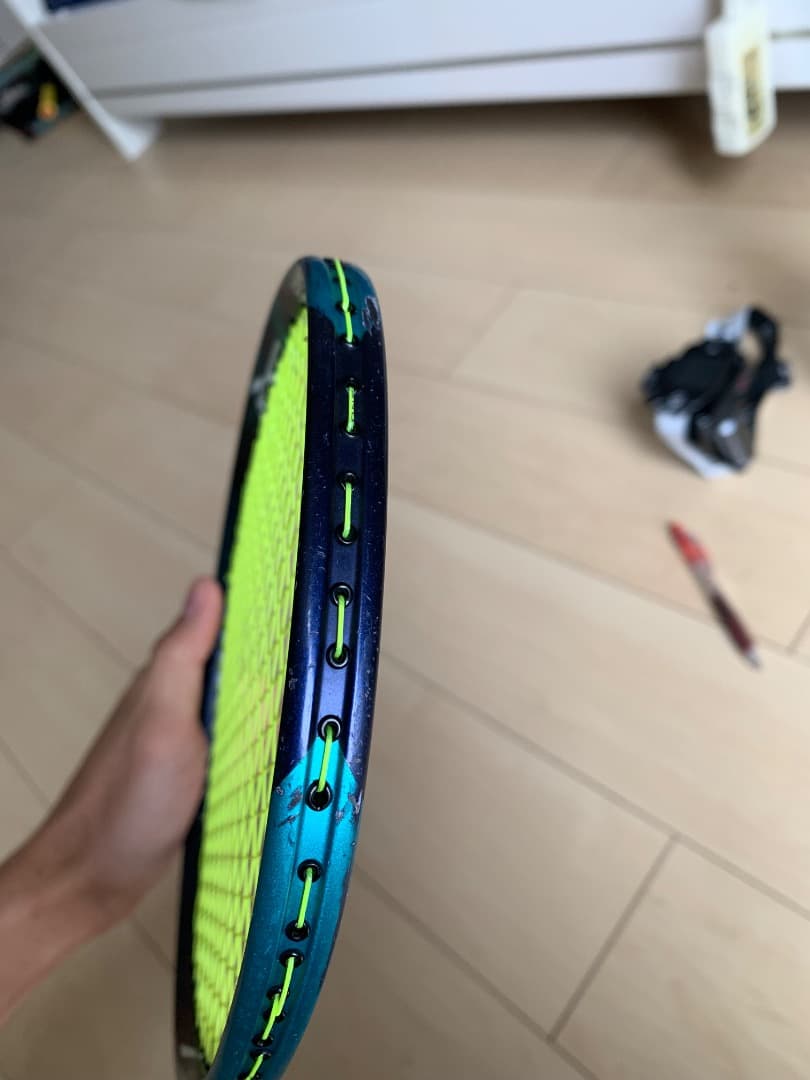 YONEX バドミントンラケット ヨネックスナノフレア700 5UG5