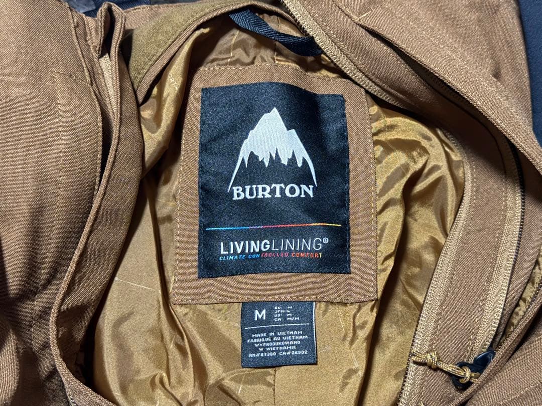 BURTON スノーボードウェア Mサイズ オーバーオール