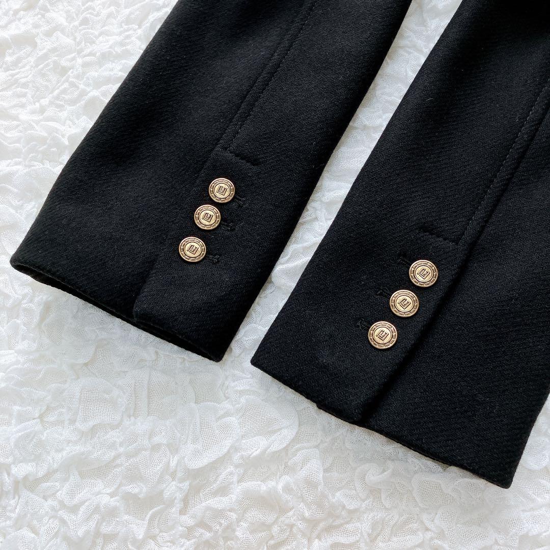 ザラ　マンテコ　ナポレオンコート　ジャケット　ブラック　M