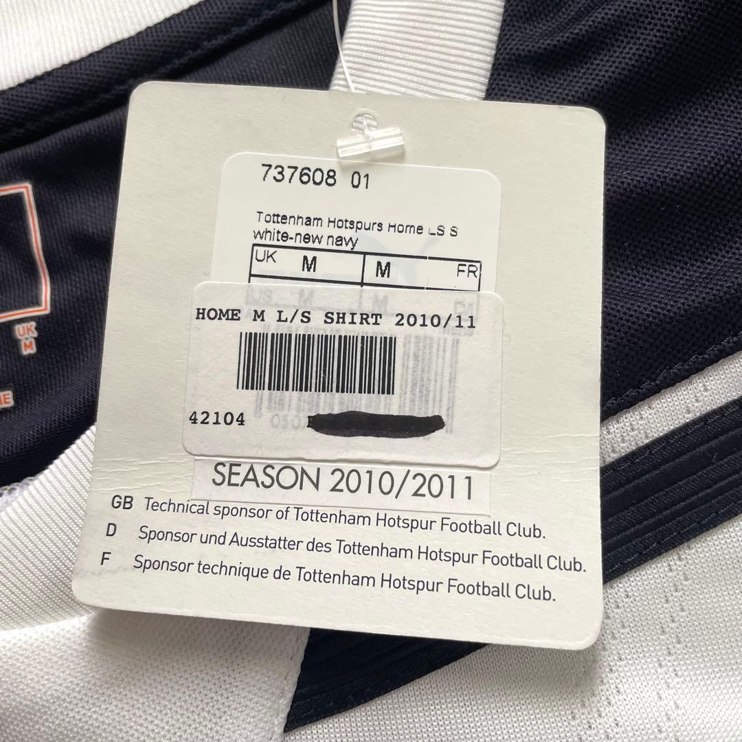 選手支給 トットナム 2010-11 ホーム 長袖ユニフォーム