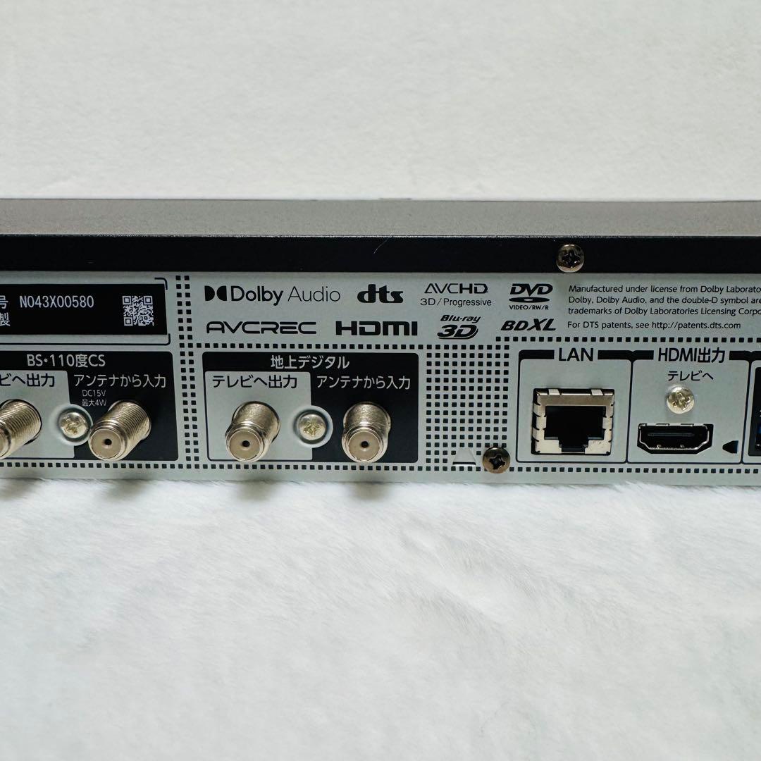 【美品】TOSHIBA REGZA DBR-M4010 4TB 全自動 録画