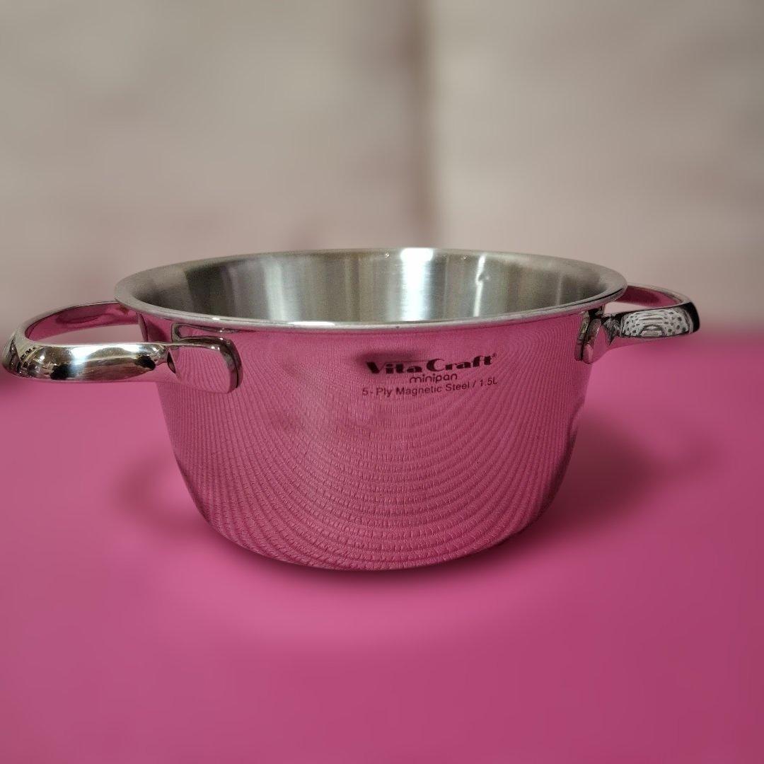 ビタクラフト　ミニパンセット　鍋セット　蓋つき　無水調理