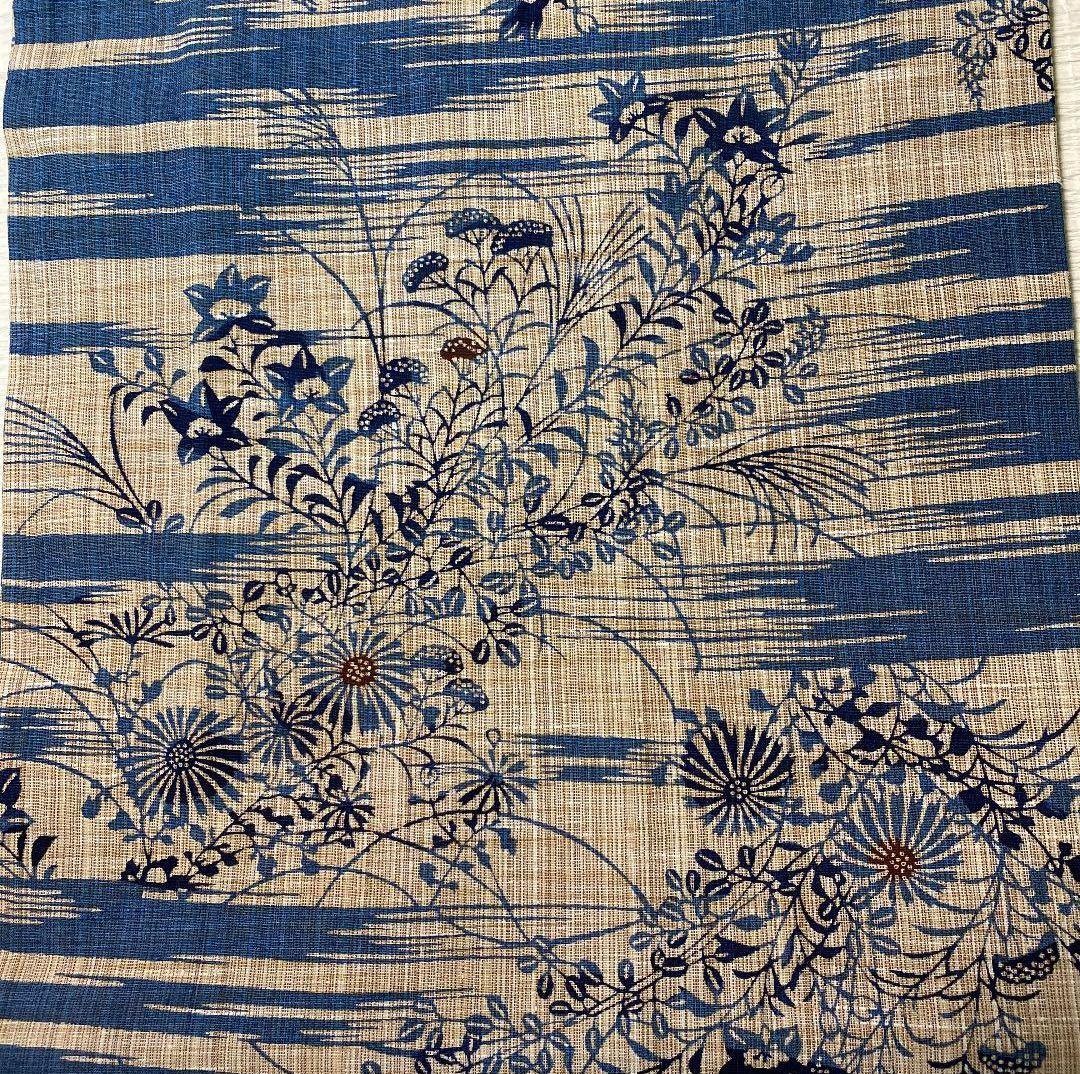 浴衣　奥州小紋風