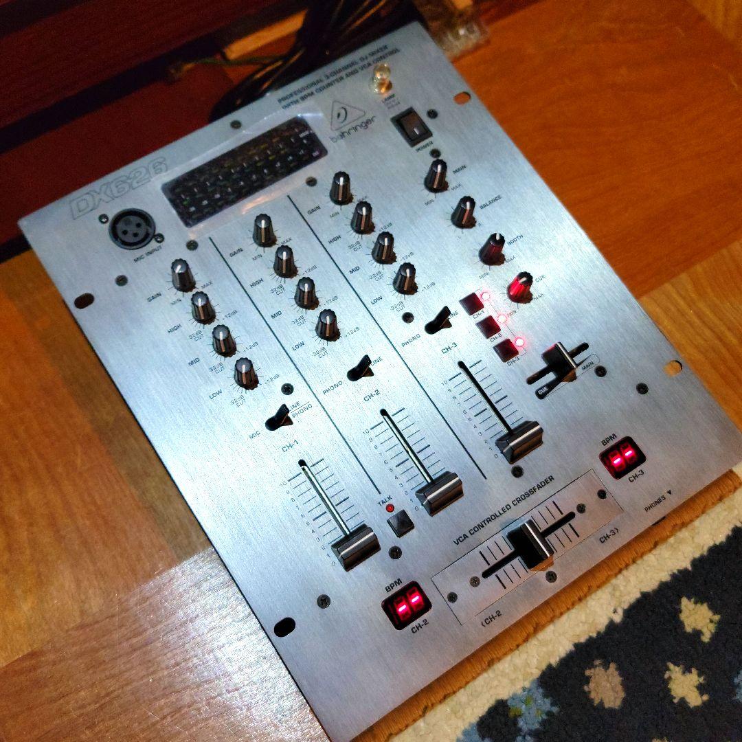 【新品 未使用】 Behringer DX626 DJミキサー ベリンガー