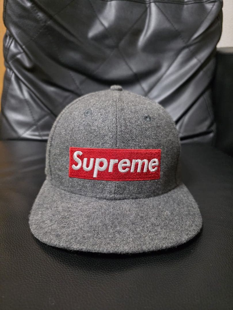 ド*ン様 Supreme ニューエラ　BoxLogo USAフラッグ刺繍