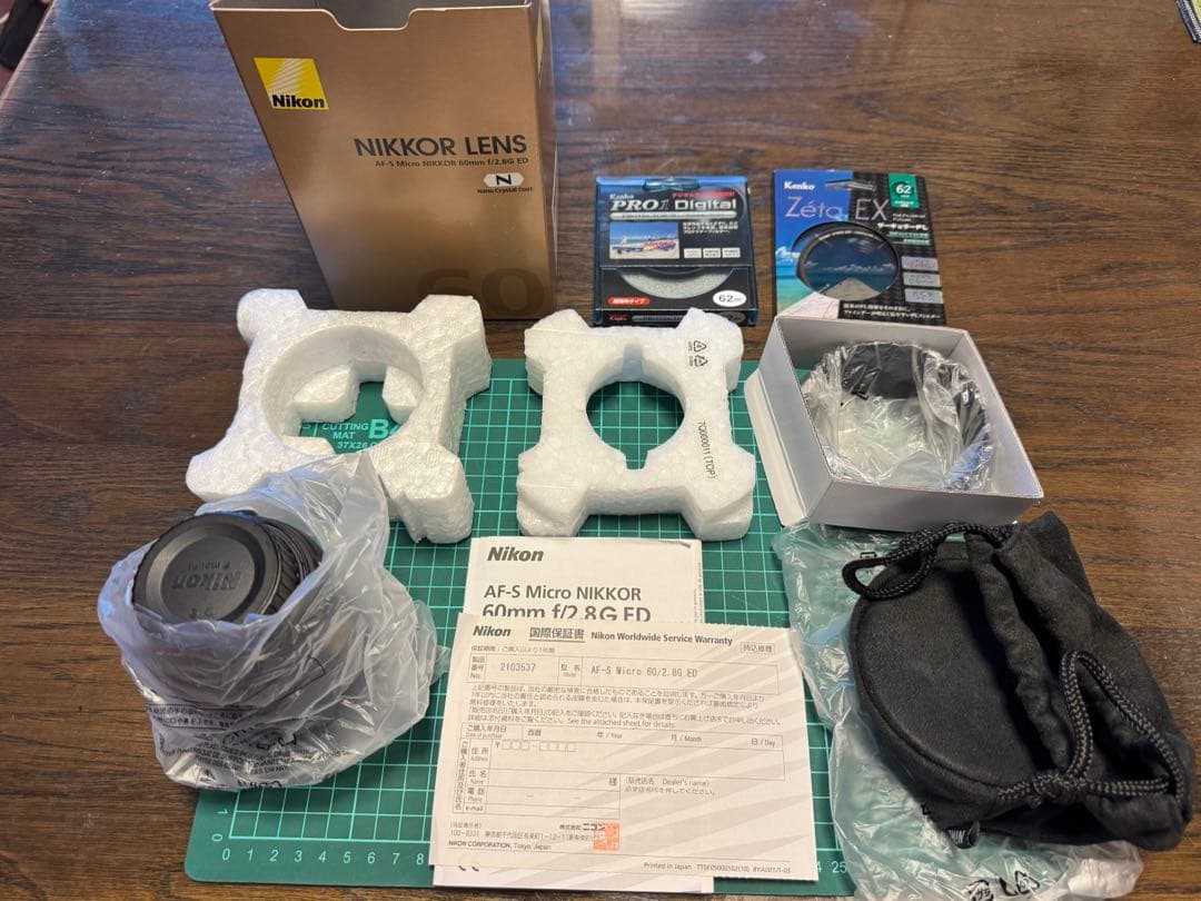 美品　NIKKOR 60mm f/2.8G ED Nikon ニコン