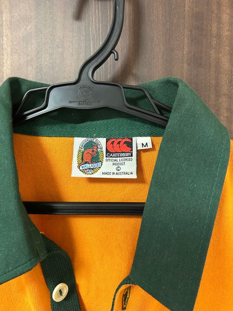 Canterbury オーストラリアラグビー ラガーシャツ M