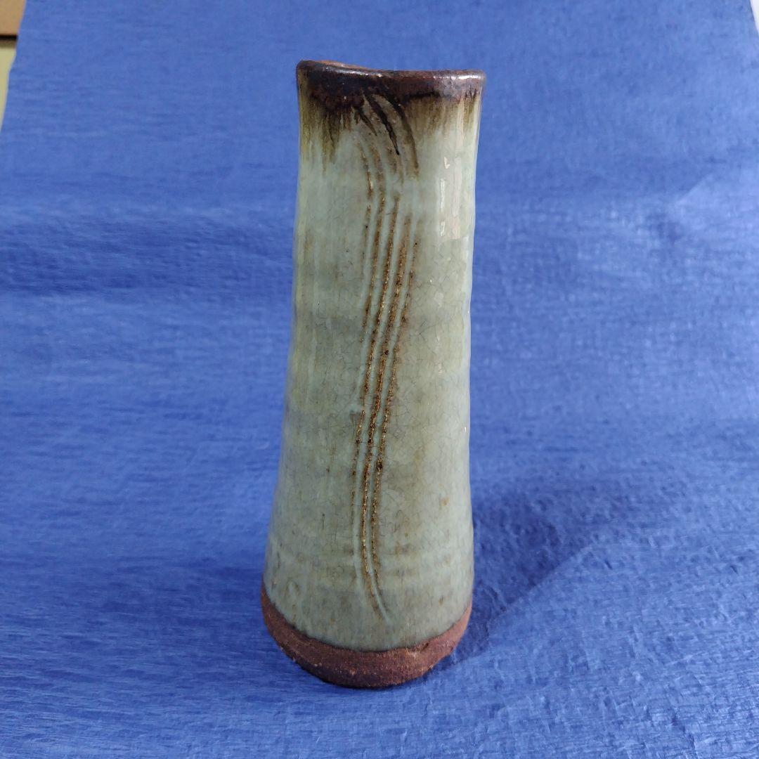 高鶴元　花瓶　陶器　レトロ　アンティーク