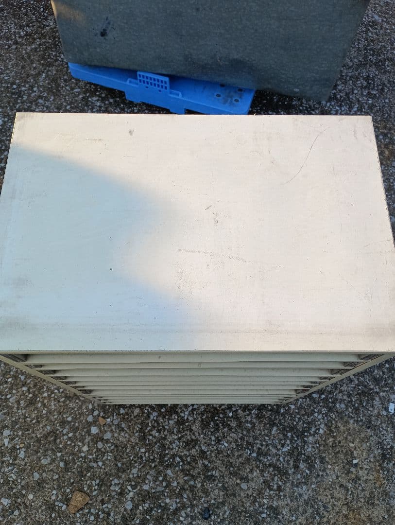 4255）糸販売木製ケース　　手芸 店舗什器 昭和レトロ