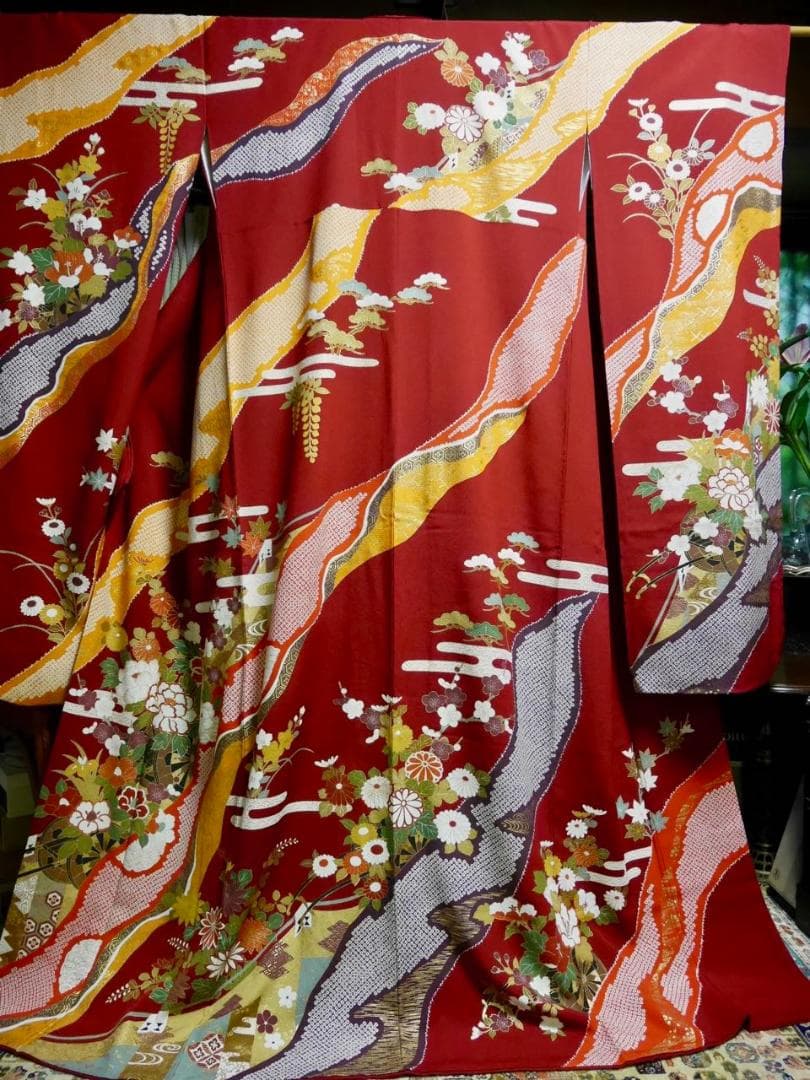 ミミ　本振袖 丹後縮緬手描き友禅 最高にエレガント成人式♪soleil q