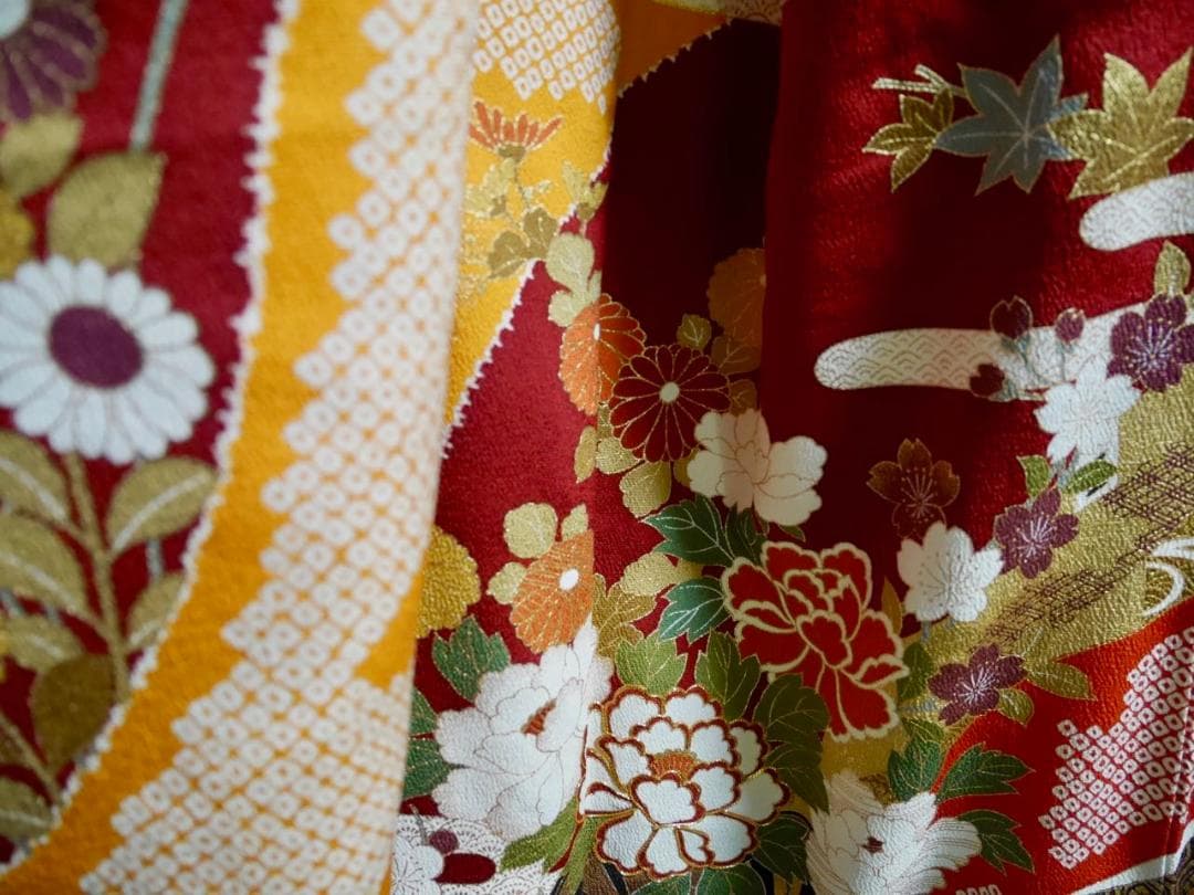 ミミ　本振袖 丹後縮緬手描き友禅 最高にエレガント成人式♪soleil q