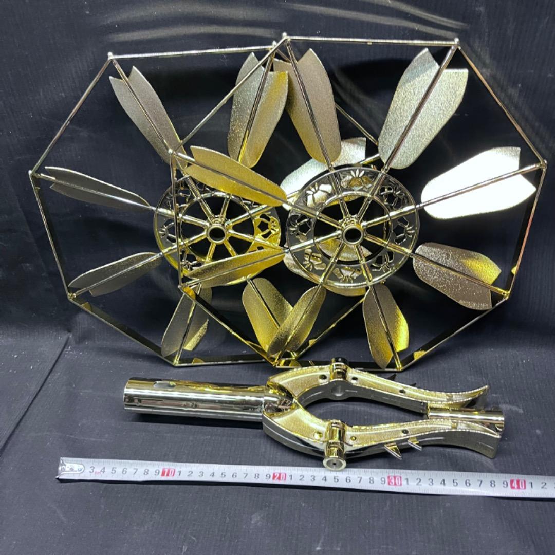 ▽Ca左上1082 未使用 保管品 太郎鯉 黄金鯉 4m 王者の風格 鯉のぼり