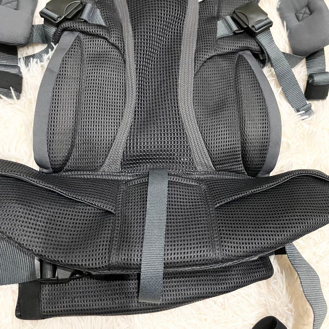 【美品】　ラクリス　抱っこ紐　アップリカ Aprica ダークグレー