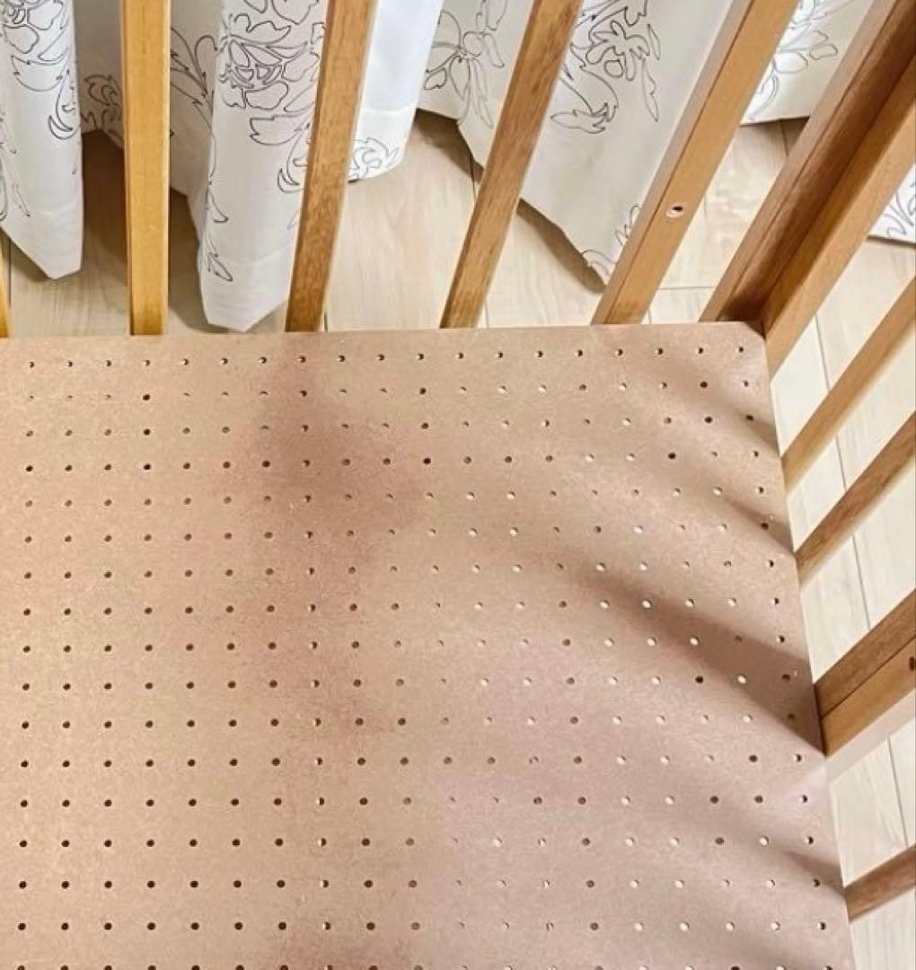 【美品⭐️送料込み】KATOJI ミニベビーベッド(60×90) ナチュラル