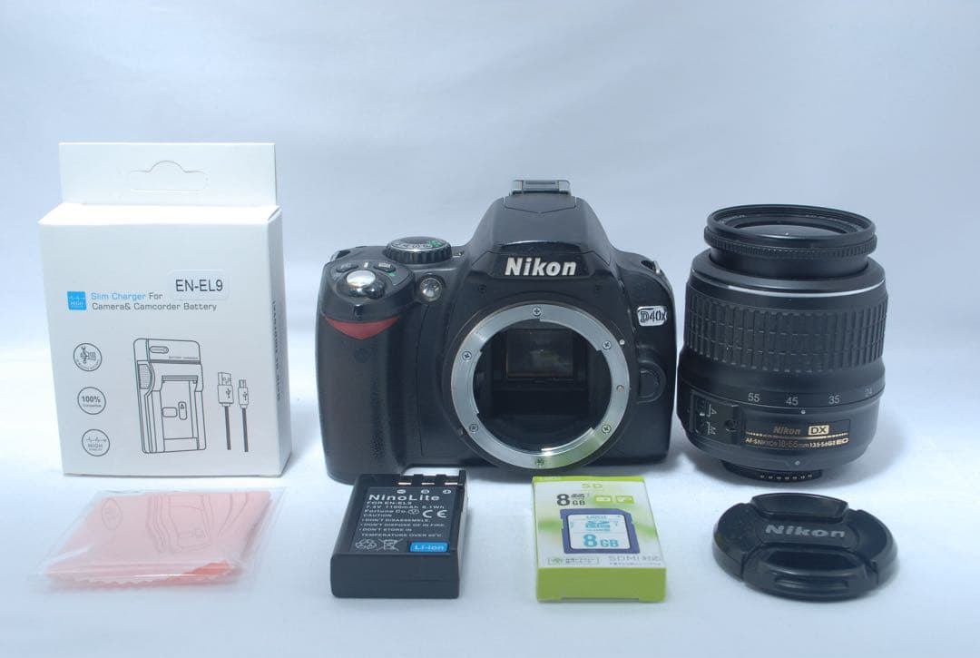 ニコン 一眼レフ Nikon D40X スマホ転送 大人気機種♥️ 初心者OK