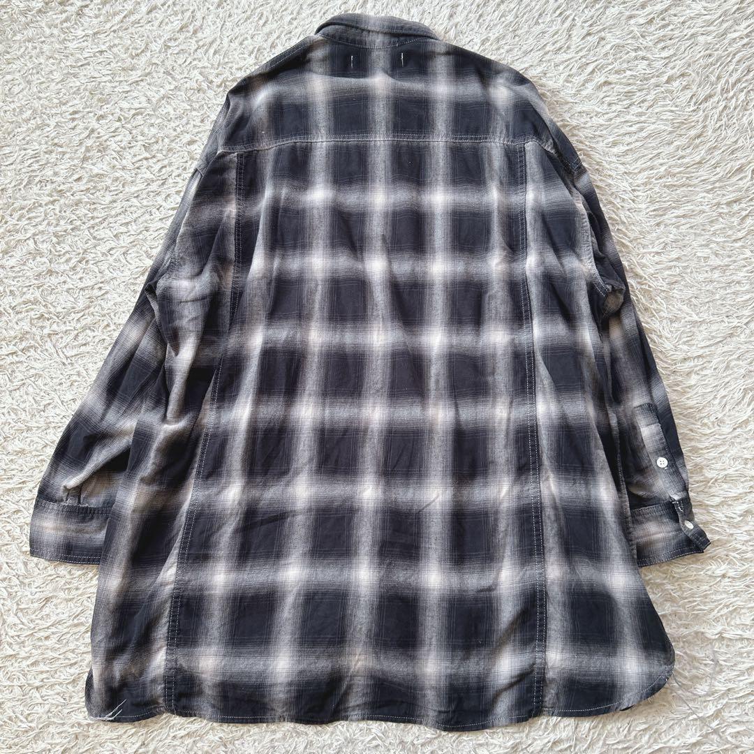 ガリャルダガランテ 別注 R JUBILEE オンブレ チェックシャツ 大きめ