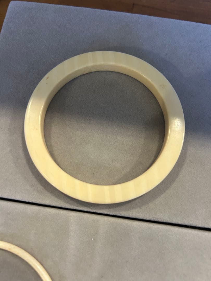 希少　鯨の歯のアクセサリー　まとめ　ネックレス・指輪・ブレスレット　K18刻印