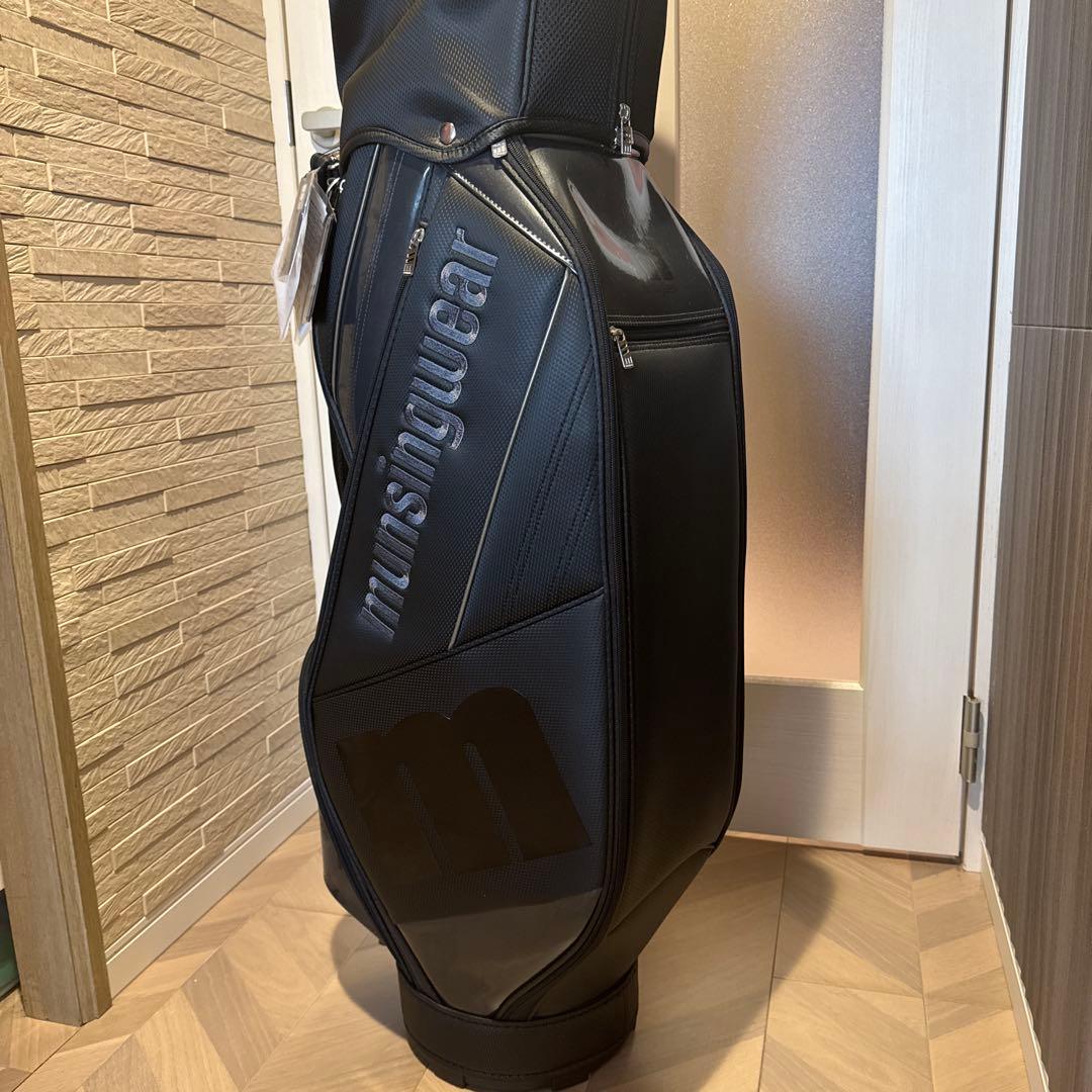 g*n様 マンシングウェア ブラックキャディバッグ《新品未使用》