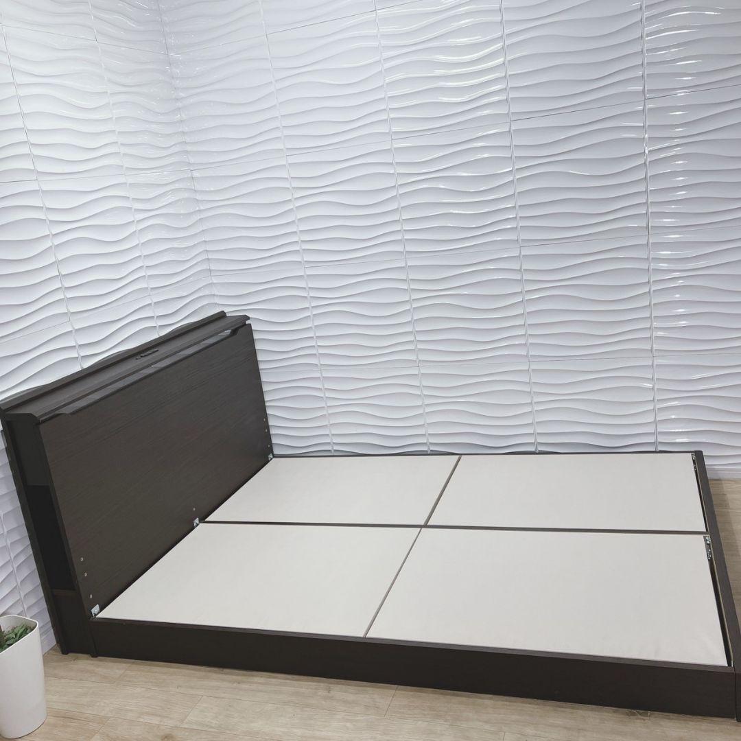 ◇ニトリ◇ベッドフレーム◇ダブル◇コンセント照明付き◇大阪兵庫京都奈良滋賀和歌山