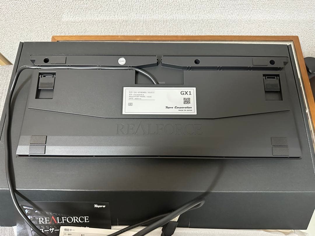 Topre REALFORCE GX1 30g X1UC13 日本語配列