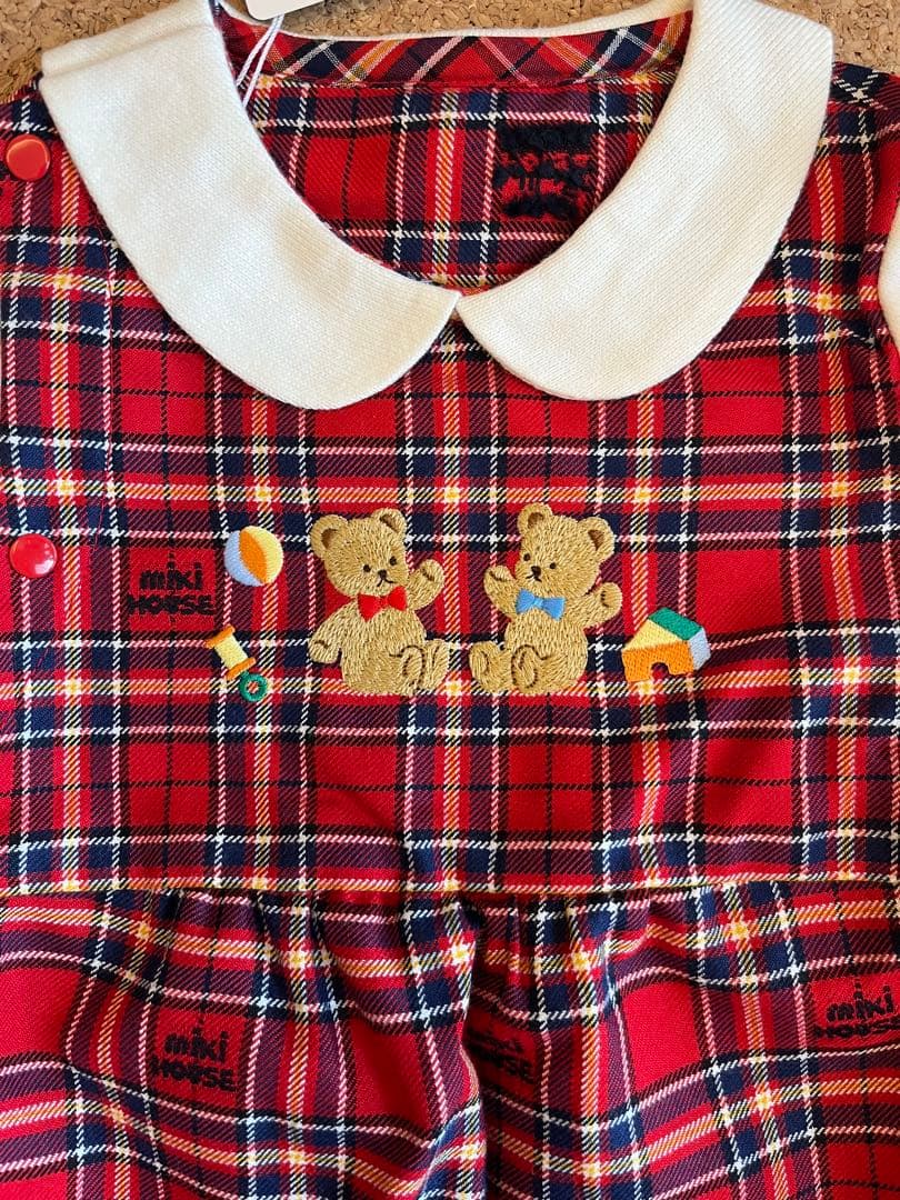 ⭐︎お値下げ⭐︎【現行品】【新品】ミキハウス カバーオール 80cm