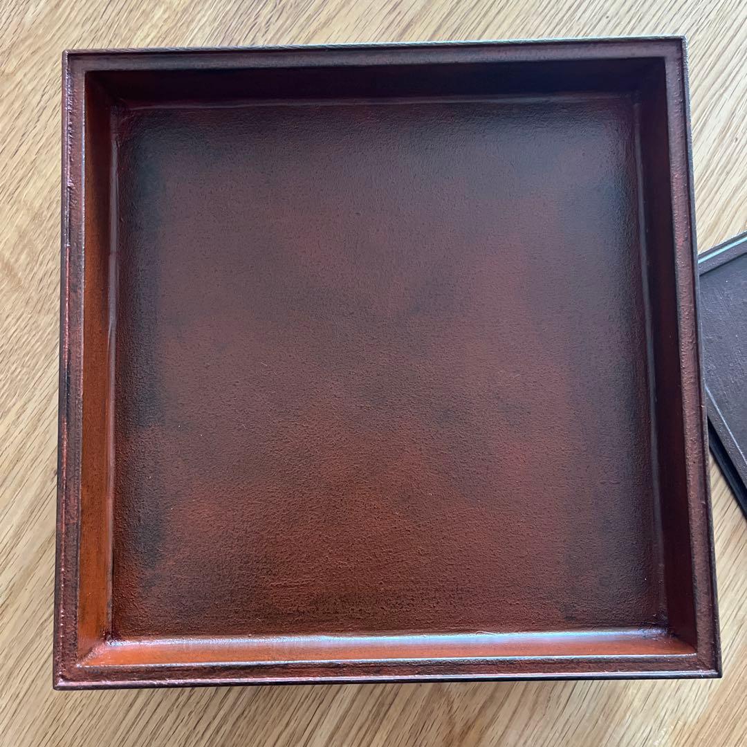 値下げ！菅原博之　角ノ器二段/漆