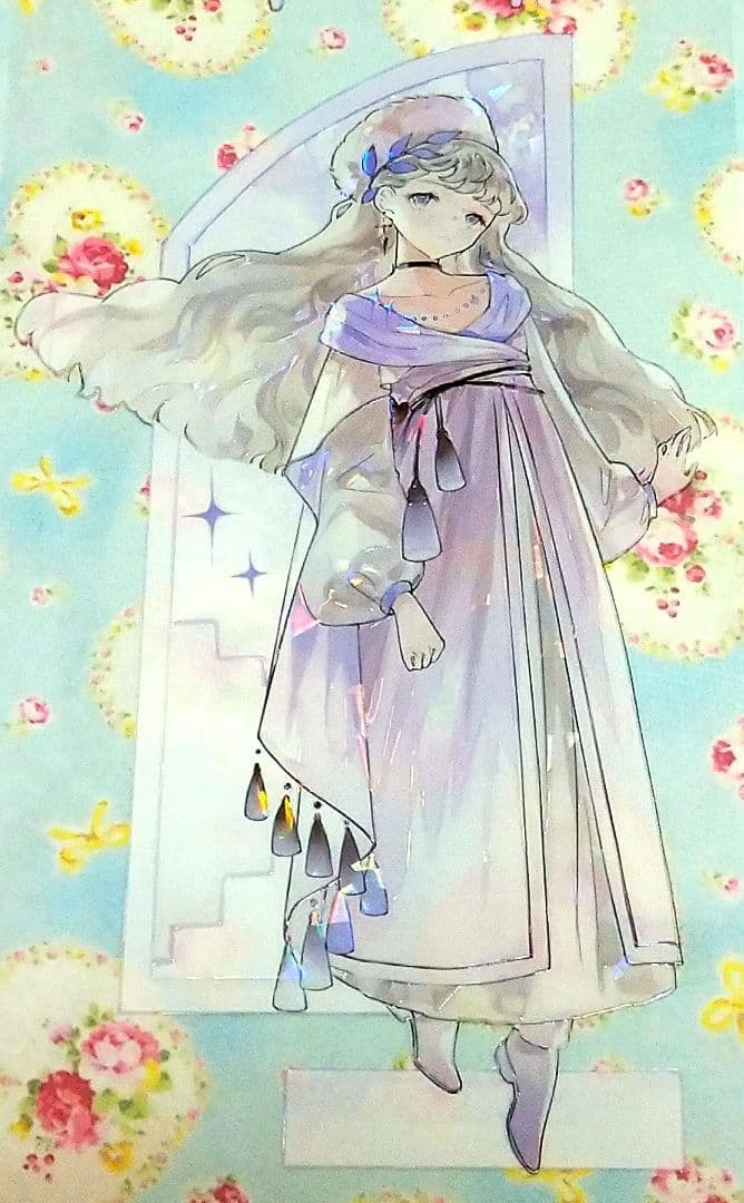 J888＃温柔梦境(贝壳光)巫女sama切り売り海外人物マステ女の子