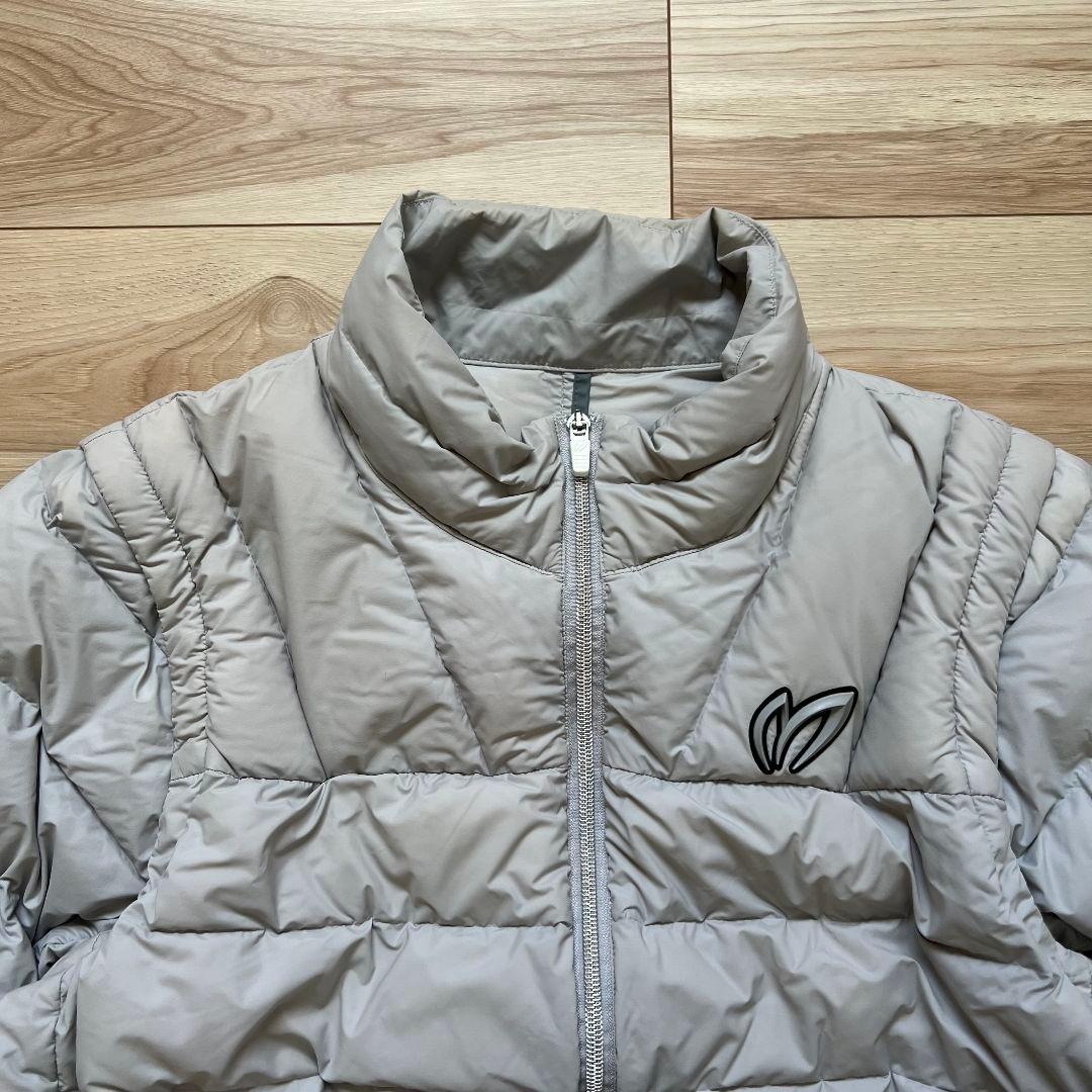 パーリーゲイツ　マスターバニー　ダウンジャケット　グレー　メンズ　5 L