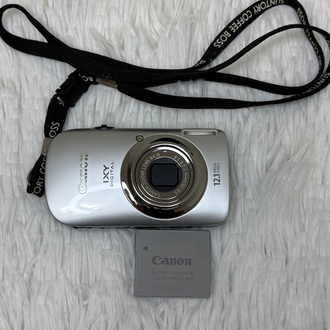 Canon カメラ　IXY 510IS PC1356 シルバー　コンデジ　動作品