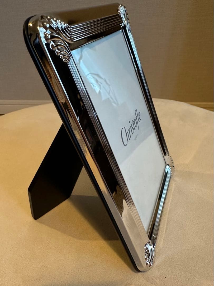 Christofle フォトフレーム9x13cm コキーユ シルバーコーティング