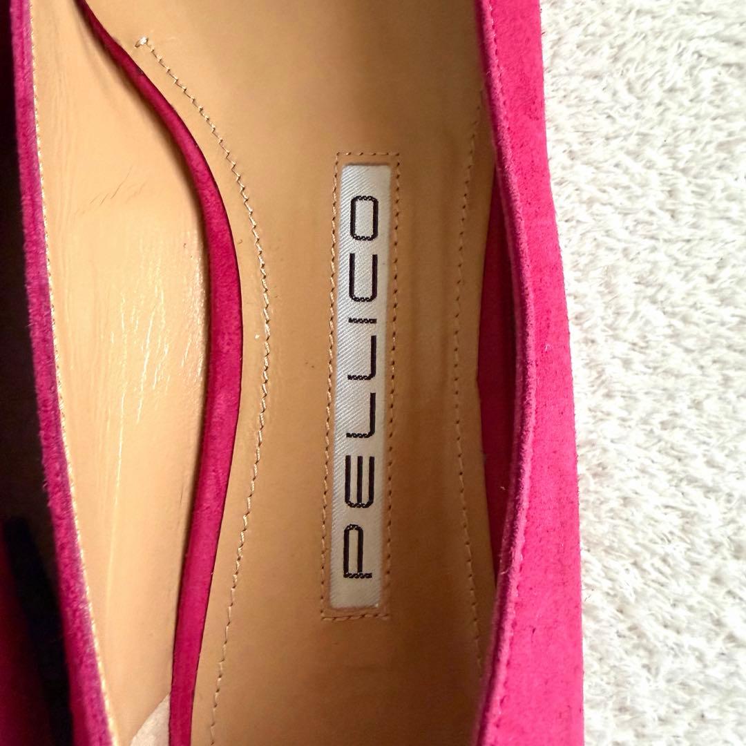 PELLICO CUORE デュエ アネッリ フラットシューズ ポインテッドトゥ