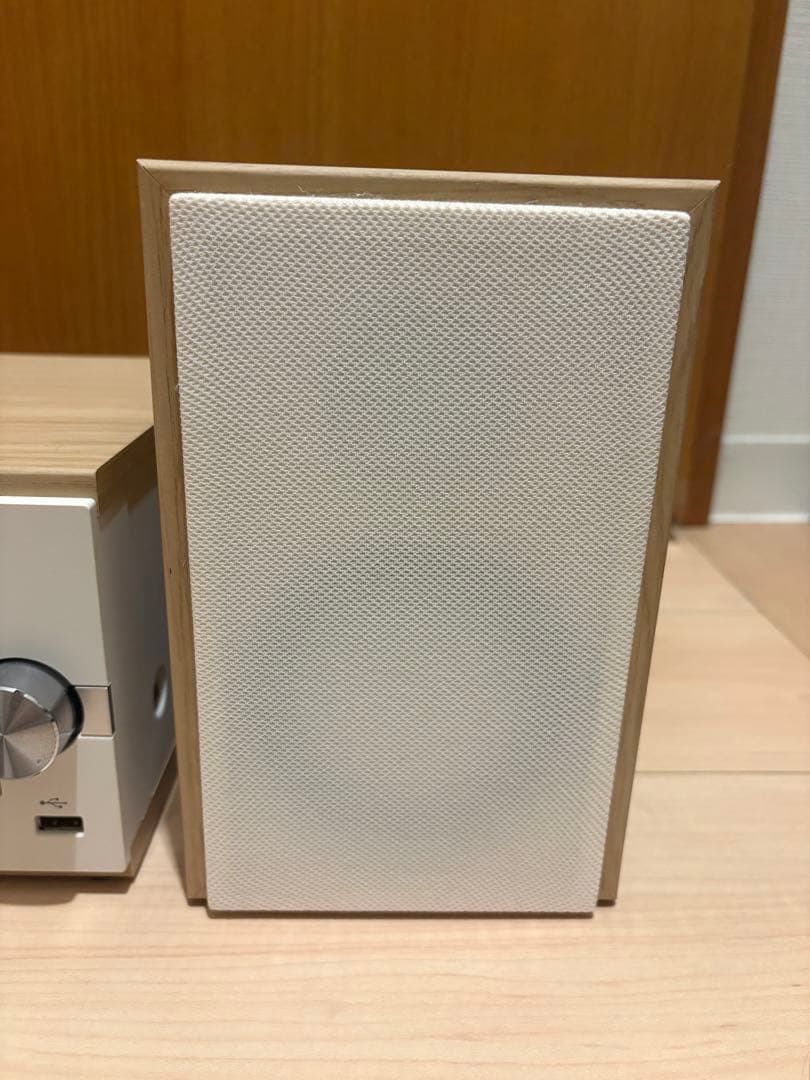 Pioneer X-CM56 ホワイト ミニコンポ リモコン付き パイオニア