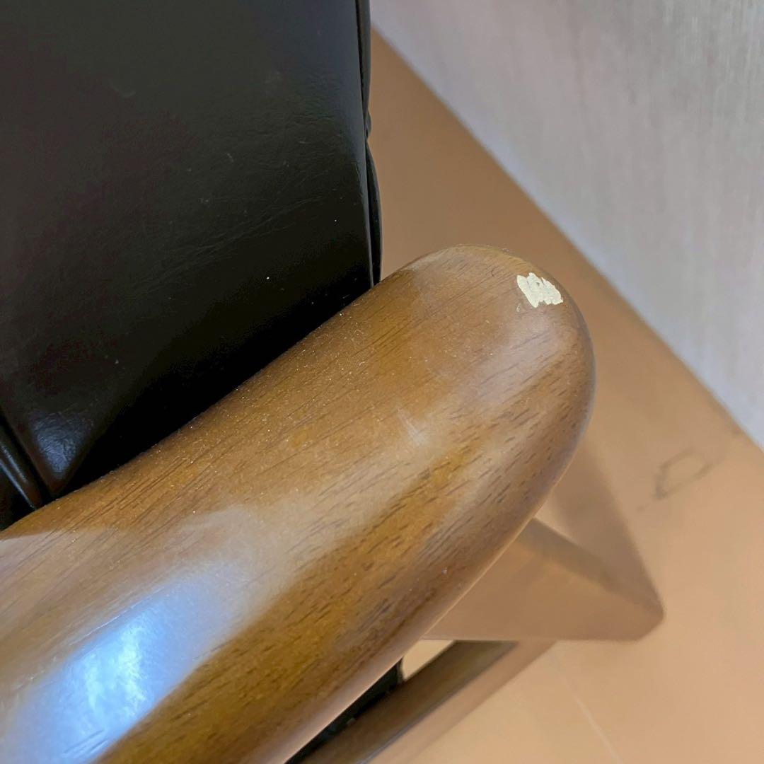 カリモク karimoku 60 Kチェア2シーター　ブラック