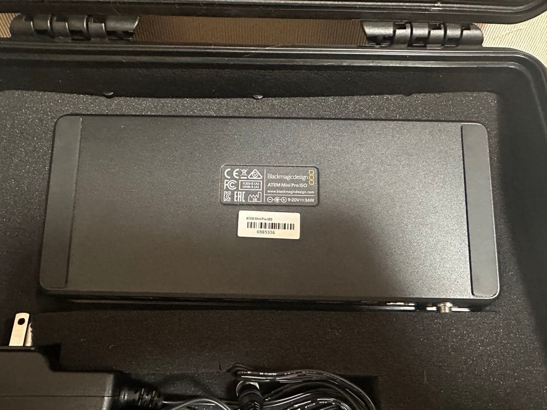 【美品】ATEM MINI pro ISO BlackMagic Design